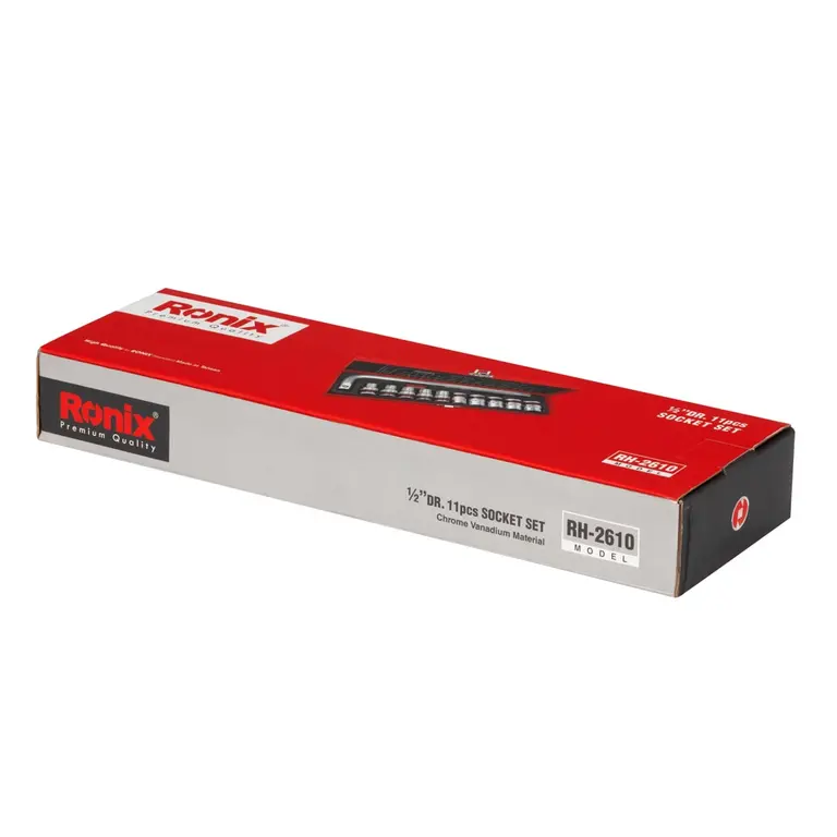 مجموعه بکس 11 عددی 1/2 اینچ مدل : RH-2610